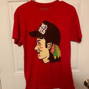 wayne's world blackhawks jersey